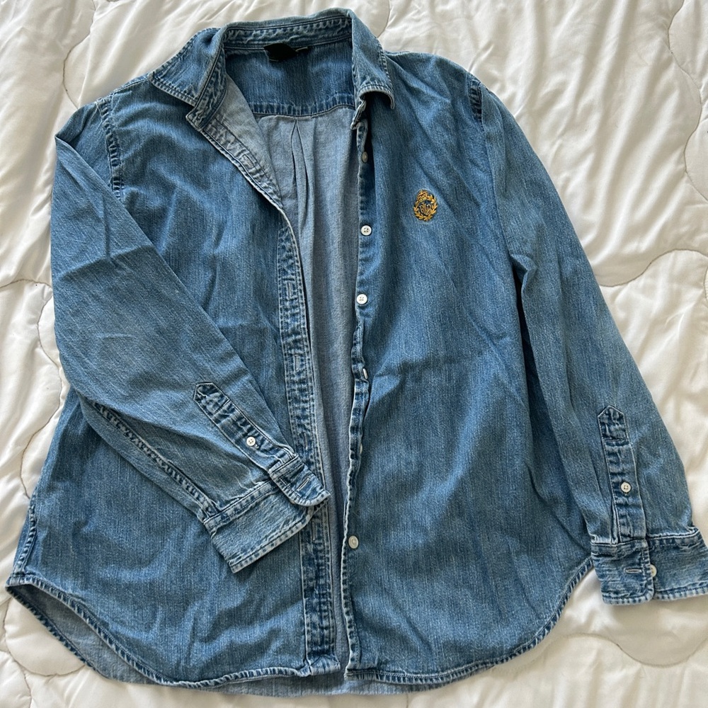 Ralph Lauren Denim Button-Up Shirt